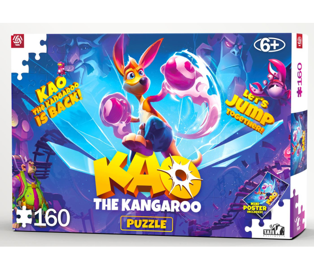 CENEGA Kao The Kangaroo - Kao is back Puzzle 160 - 740822 - zdjęcie 2